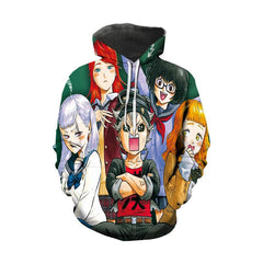 Unisex Anime 3D Print Pullover Hoodie