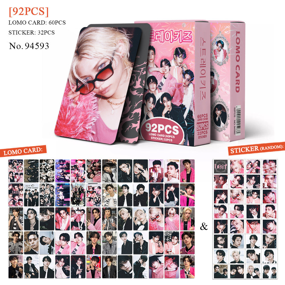 92PCS SKZ Album DO IT Photocard Sticker