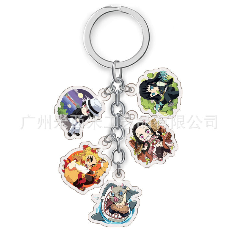 Anime Acrylic Keychain Pendant