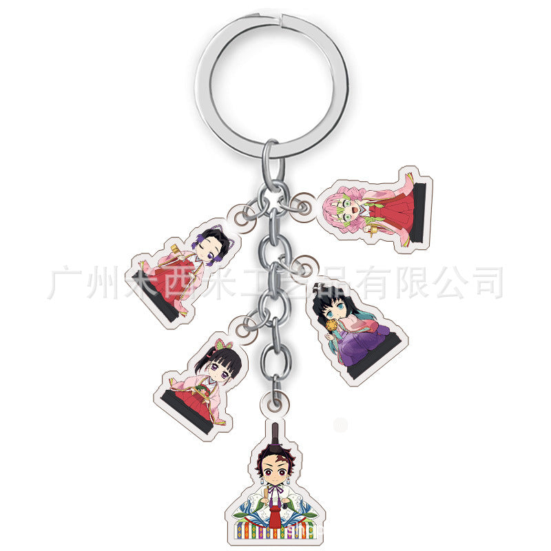 Anime Acrylic Keychain Pendant