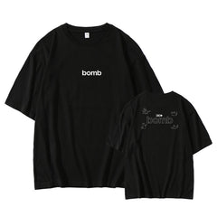 KPOP Album Bomb Round Neck Short-sleeved T-shirt
