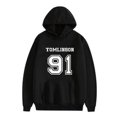 Unisex Louis Graphic Loose Pullover Hoodie