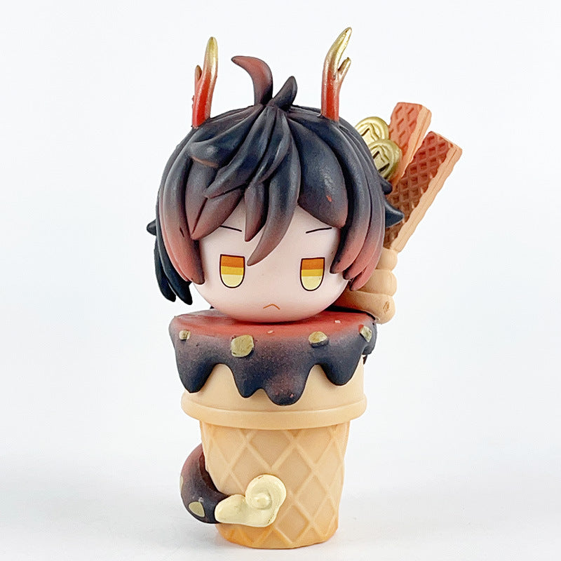 Game Ice Cream Doll Figure Ornament