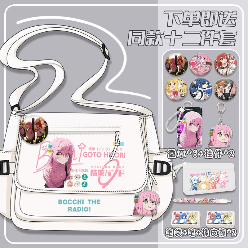 Cute Anime Crossbody Shoulder Backpack