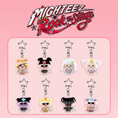MIGHTEEZ "ROCK THE STAGE" Acrylic Keychain