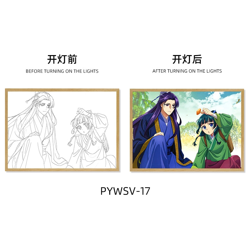 Anime Painting Night Light Ornament