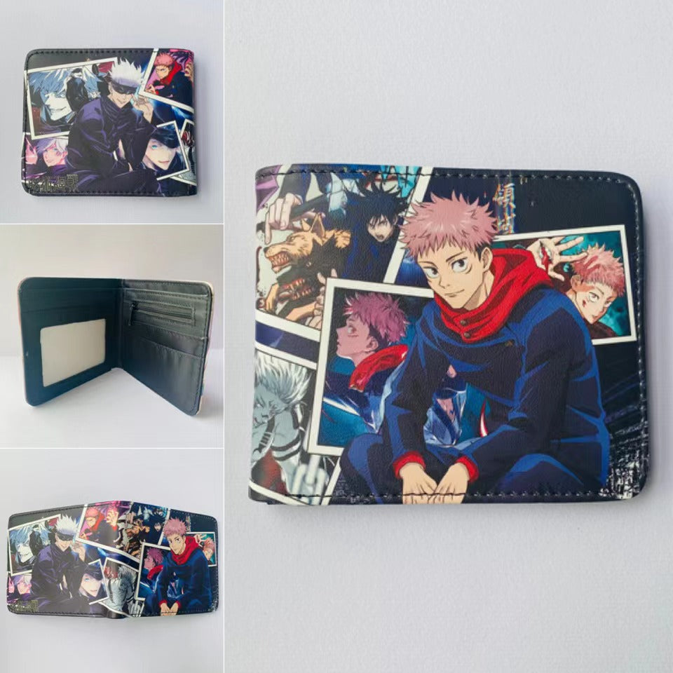 Anime PU Leather Change Bag Wallet