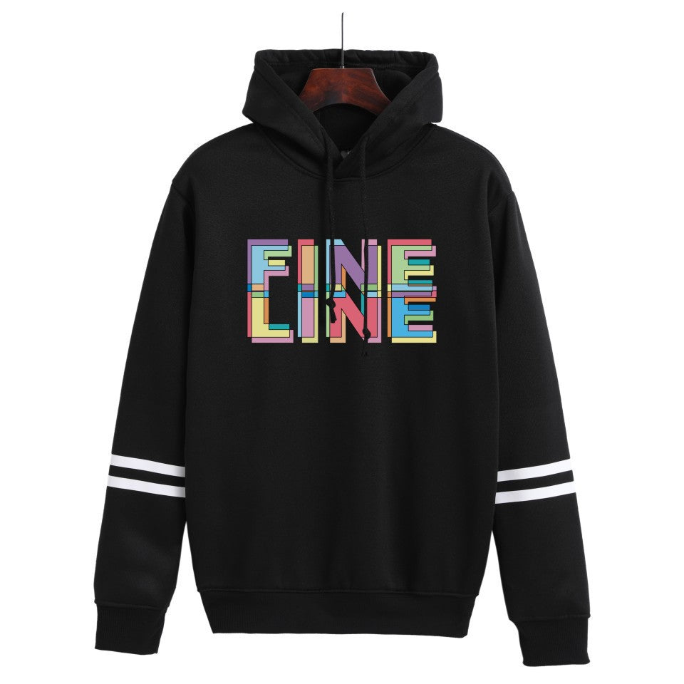 Unisex Casual Harry FINE LINE Loose Hoodie