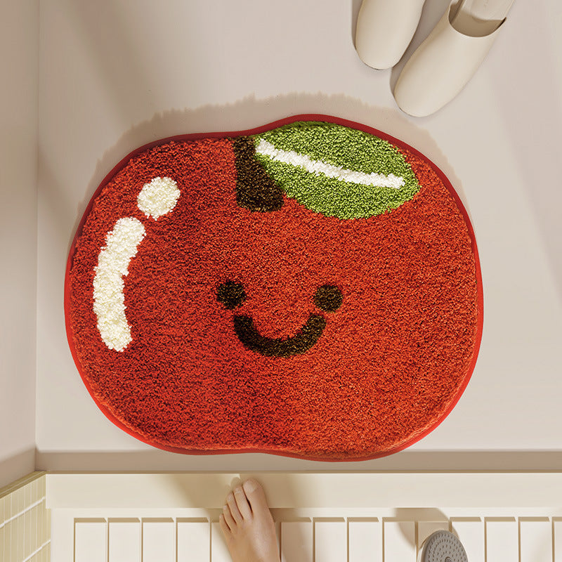 Fresh Fruit Bathroom Door Floor Mat