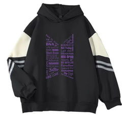 KPOP DNA LOGO Printed Hoodie