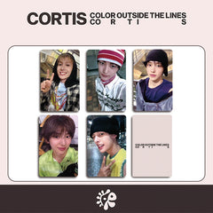 KPOP "COLOR OUTSIDE THE LINES" Bonus Photocard