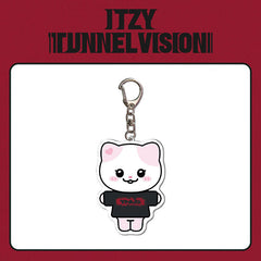 "TUNNEL VISION" Keychain Pendant