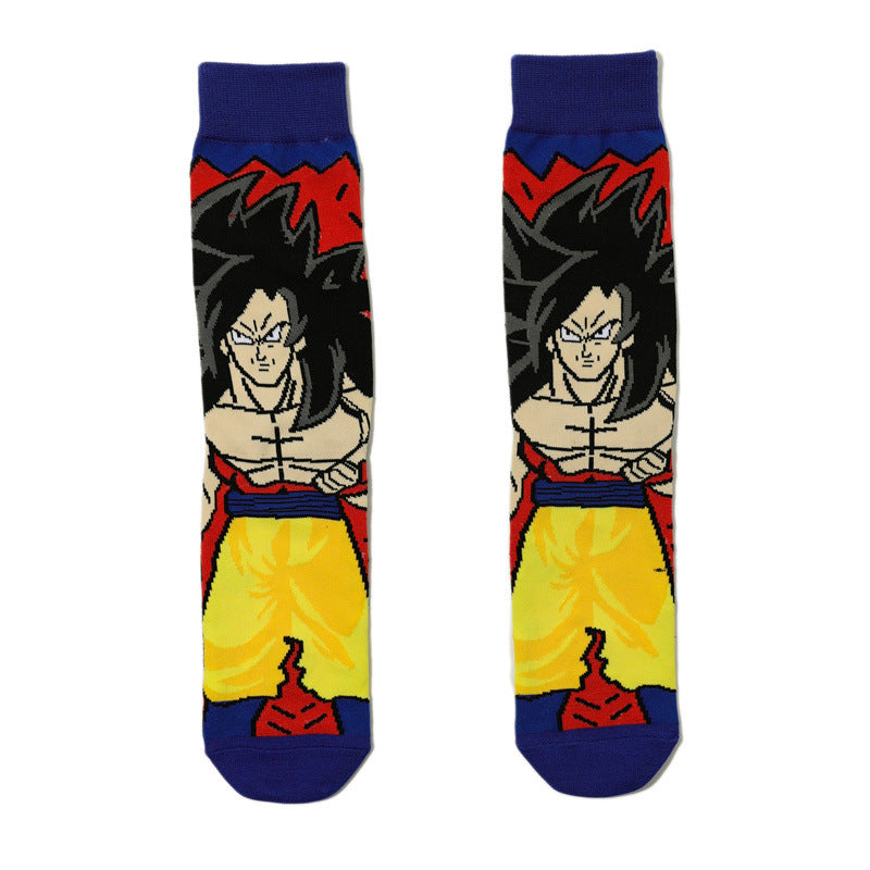 Anime Cotton Medium Tube Socks