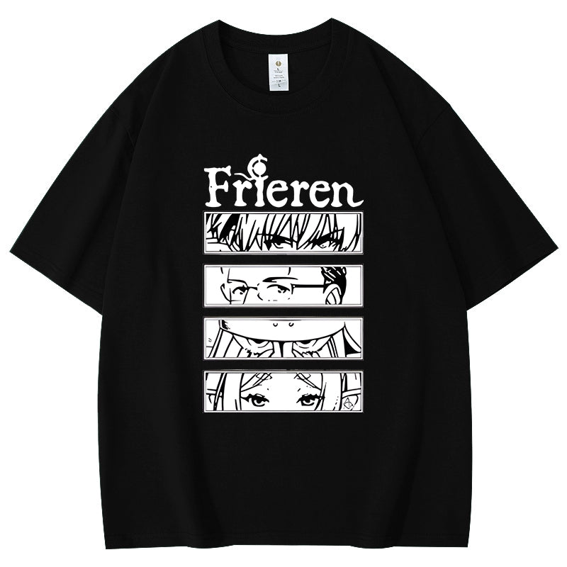 Women's Anime Cotton Short-sleeved T-shirt