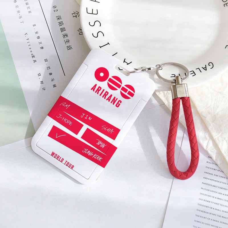 BANGTAN "ARIRANG" Rope Card Holder Charms