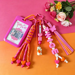 TWICE Card Holder Pendant Bag Charm
