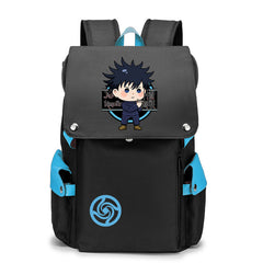 Trendy Anime Gojo Black Backpack