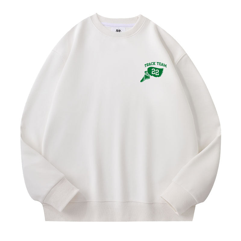 Haerin Sports Pullover Cotton Sweatshirt