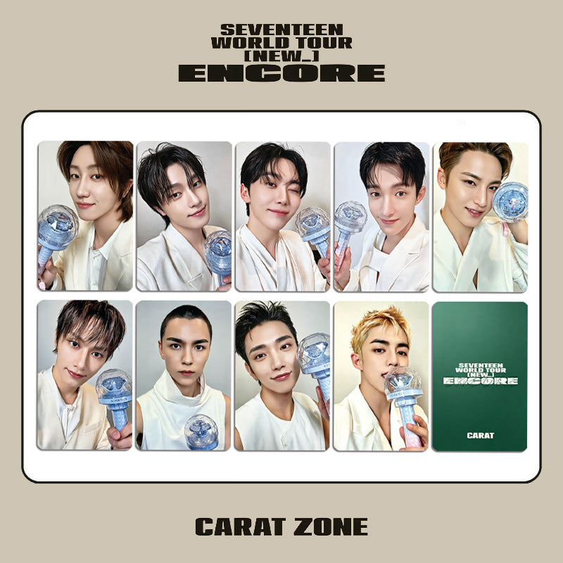 SVT NEW ENCORE CARAT ZONE Photocard Set
