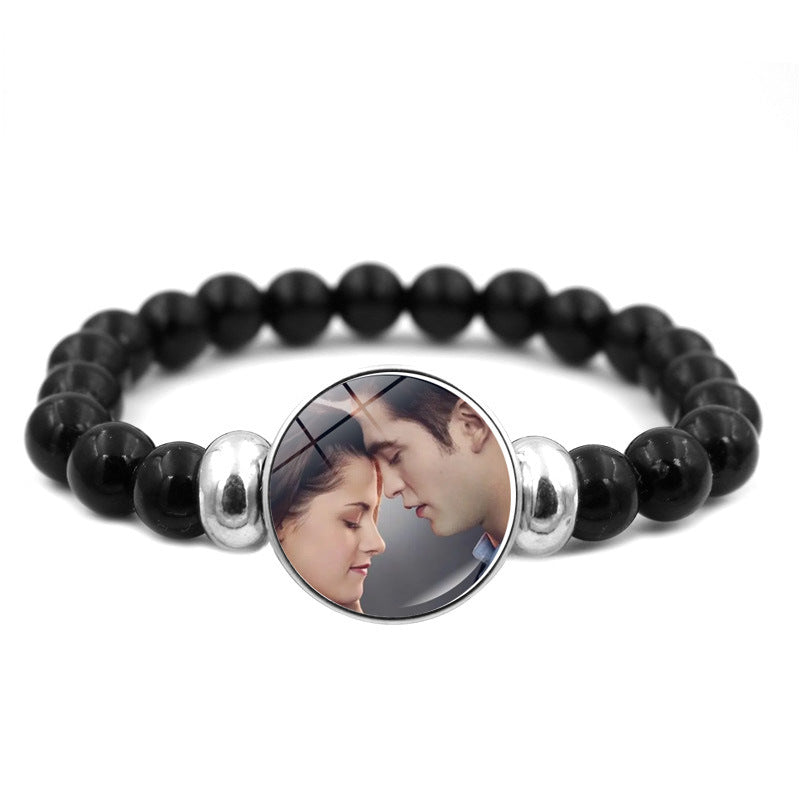Women's Twilight Beaded Elastic Bracelet