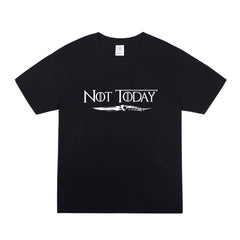 Not Today Loose Cotton Short Sleeve T-shirt