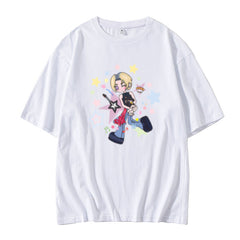 RiizingDay Graphic Print Short-sleeved T-shirt