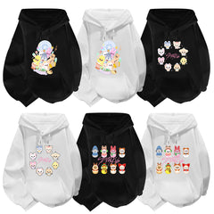 SKZ Christmas Doll Print Women's Hoodie