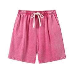 HOSHI Same Style Pink Sports Shorts