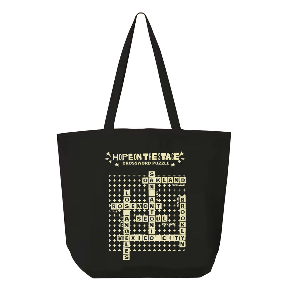 J-hope Logo Tote Canvas Handbag