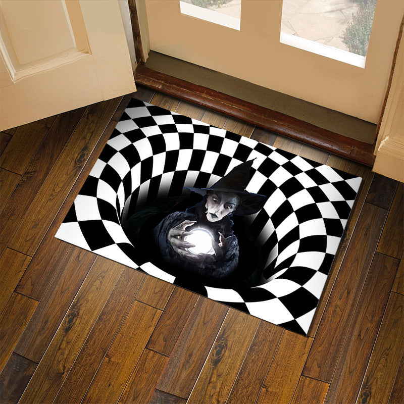 Scary 3D Doormat