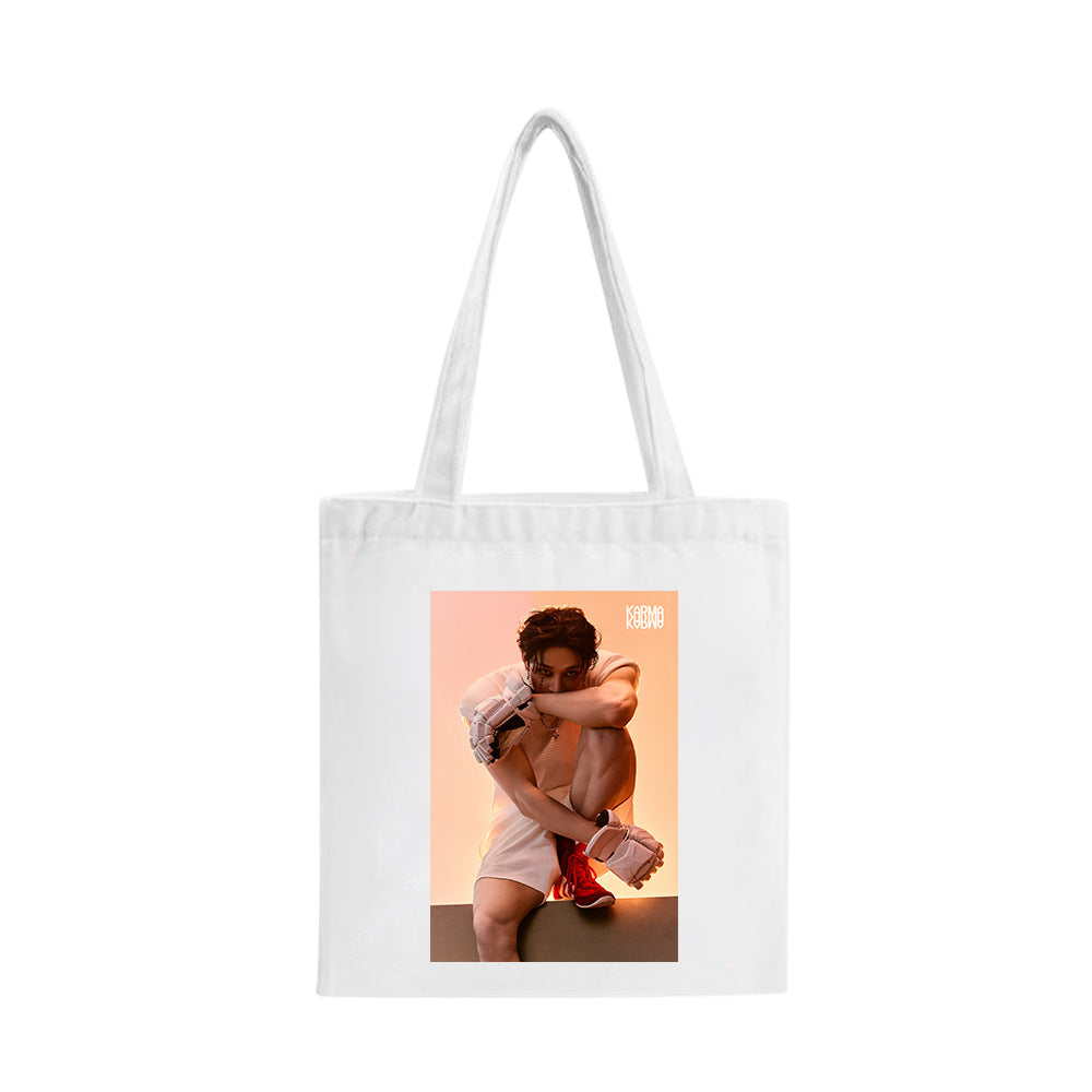 KARMA Poster Print Tote Handbag