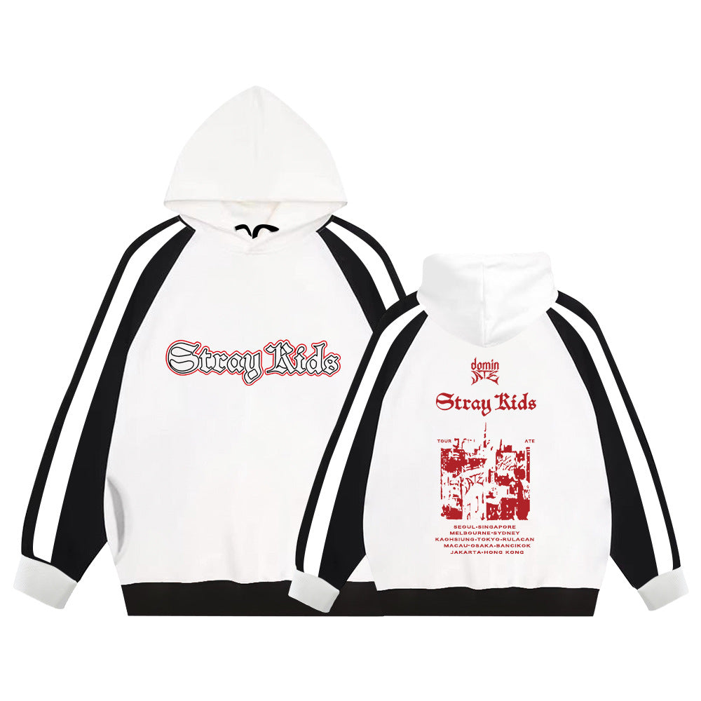 KPOP Album ATE Character Logo Print Hoodie