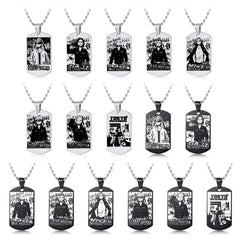 Trendy Anime Stainless Steel Necklace
