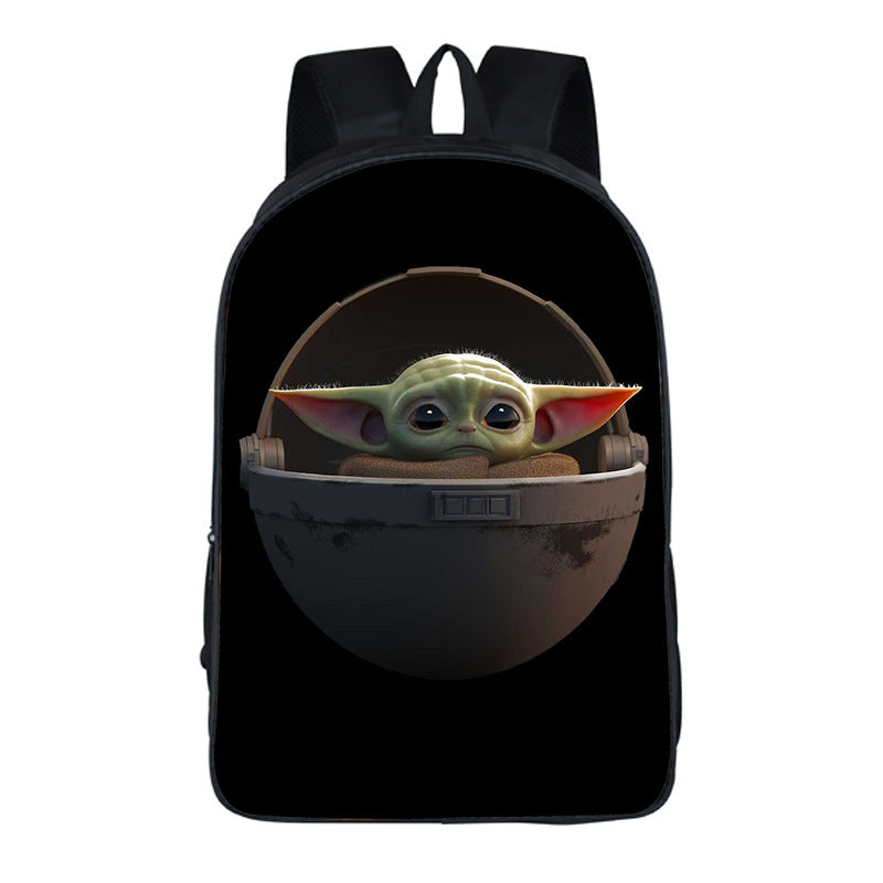 Children's Baby Yoda Printed Backpack