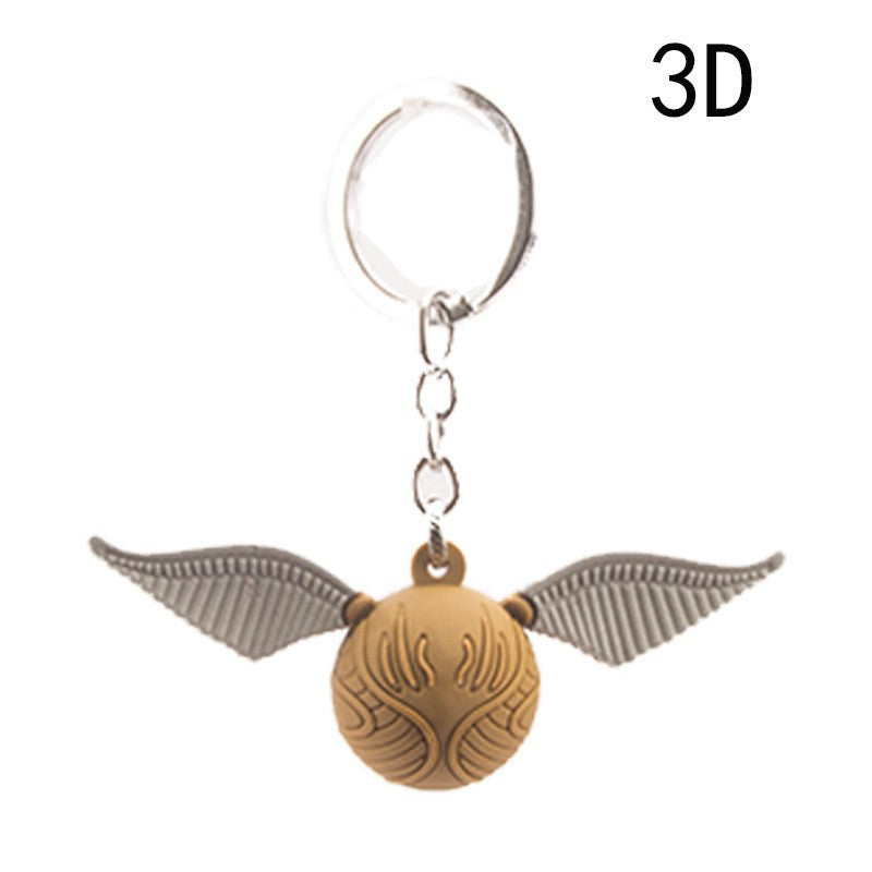 Harry 3D Keychain Pendant