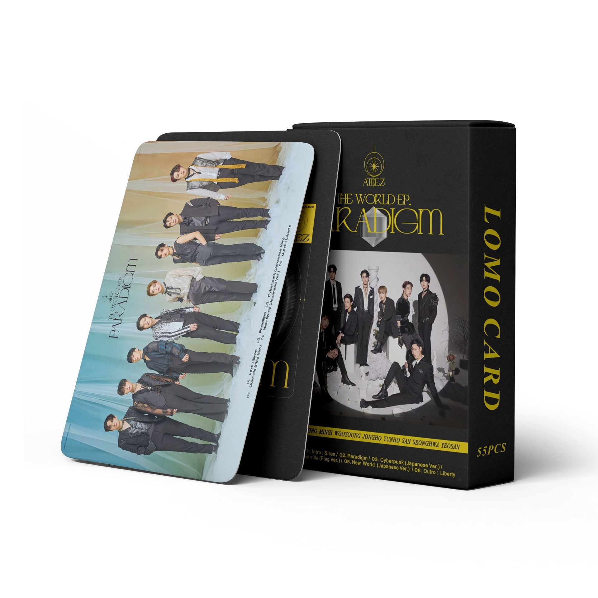 55 PCS KPOP Photocards