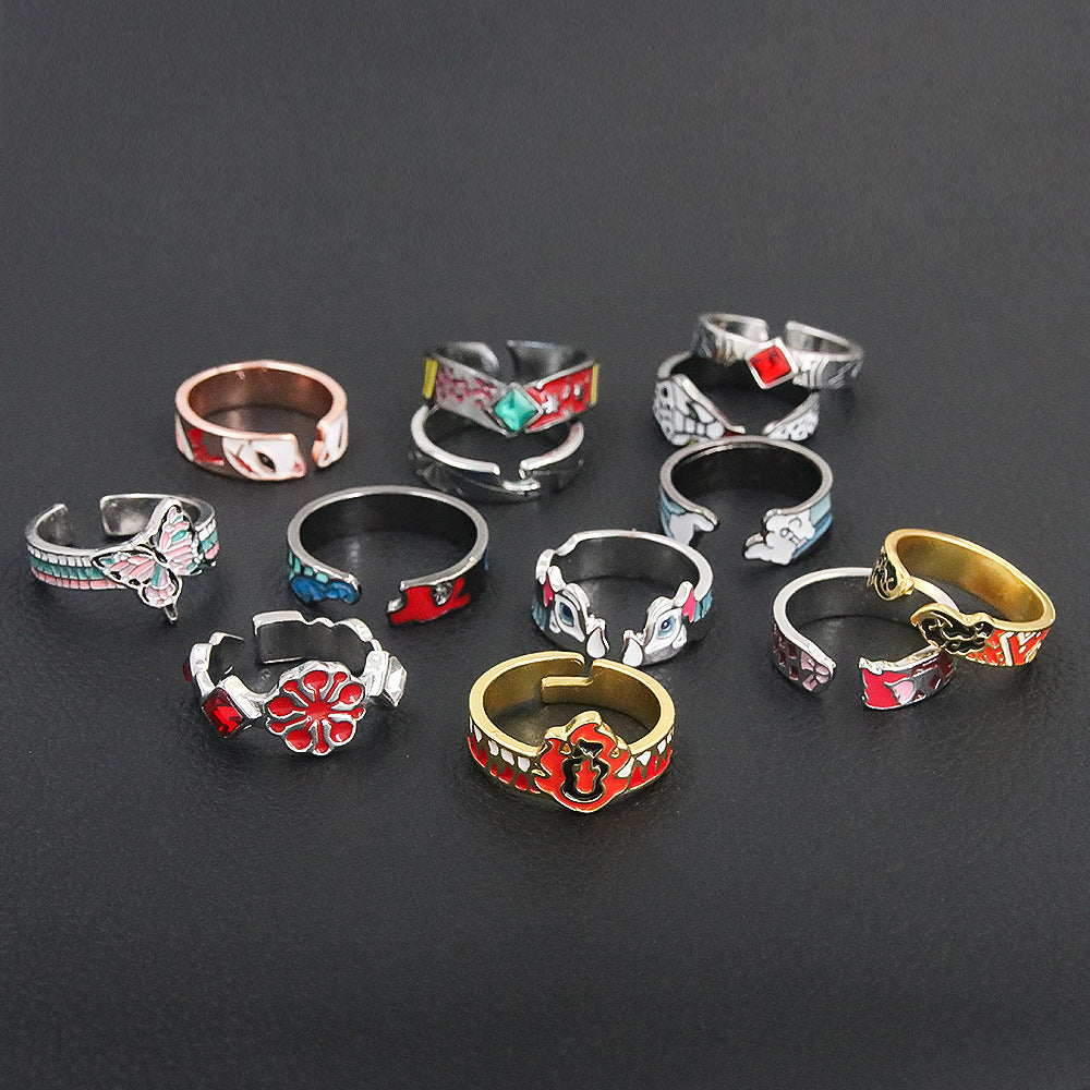 Chic Anime Tanjiro Open Ring