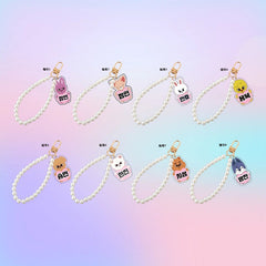 Kpop Pearl Keychain Pendant