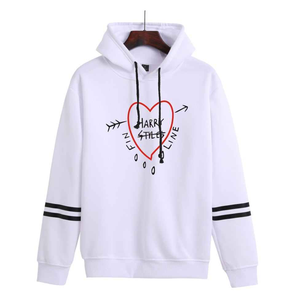 Women's Harry Loose Striped Pullover Hoodie