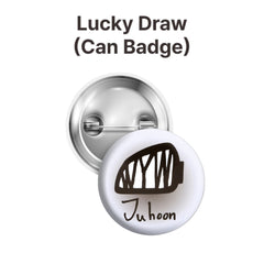 KPOP LUCKY DRAW CAN BADGE Brooch