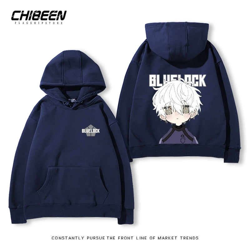 Men's and Women's Anime Printed Loose Hoodie