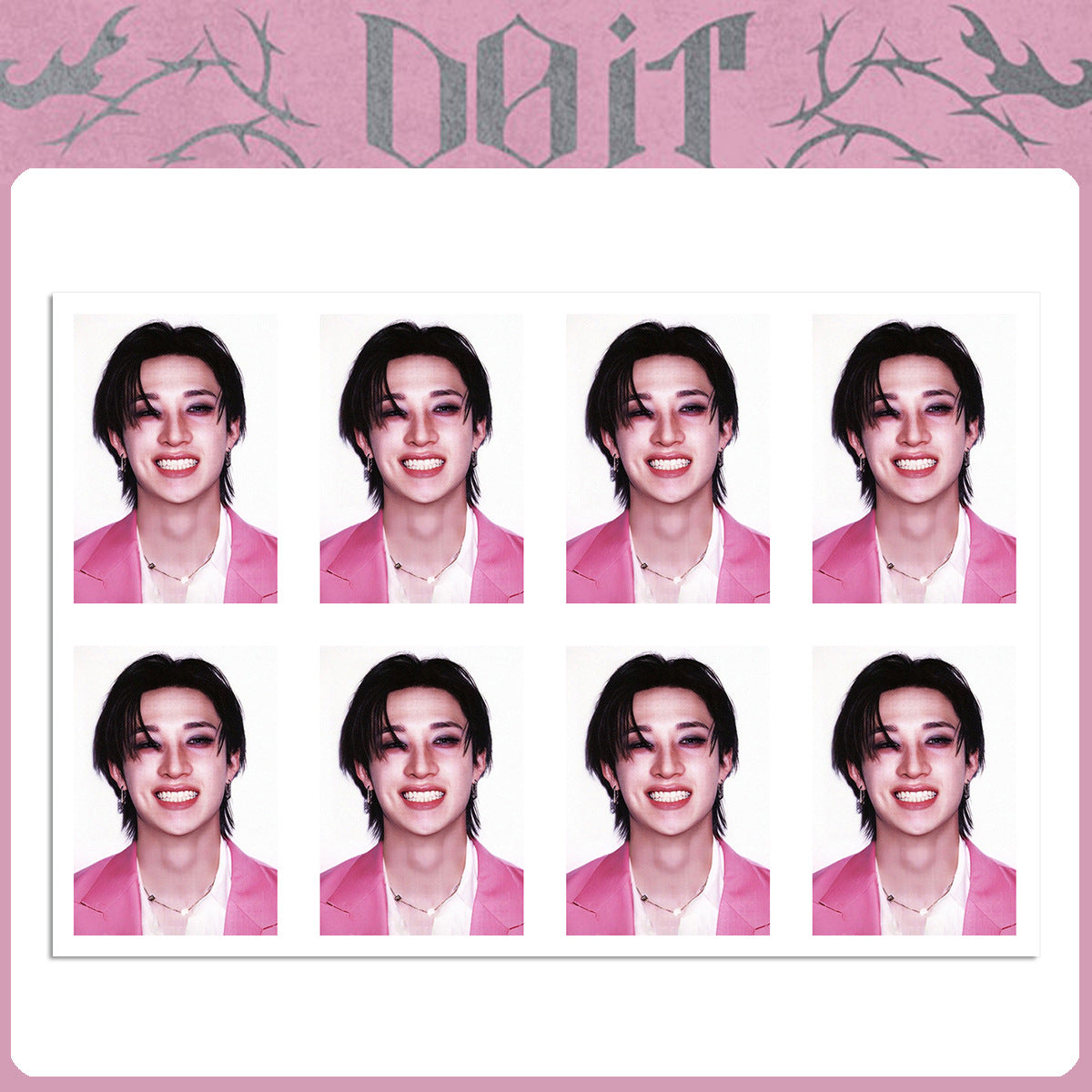 Photo Code Id Skz SKZ DO IT One Inch ID Photo 8PCS – TTAesthetic