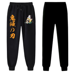 Unisex Casual Anime Graphic Loose Sweatpants