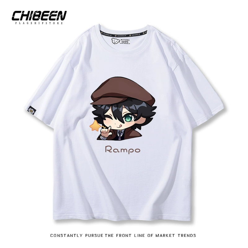 Men's and Women's Rampo Anime Short-sleeved T-shirt