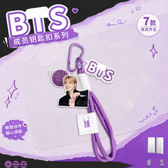 BANGTAN Oreo Acrylic Pendant Lanyard