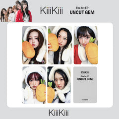 KIIIKIII "UNCUT GEM" Album Photocard Set