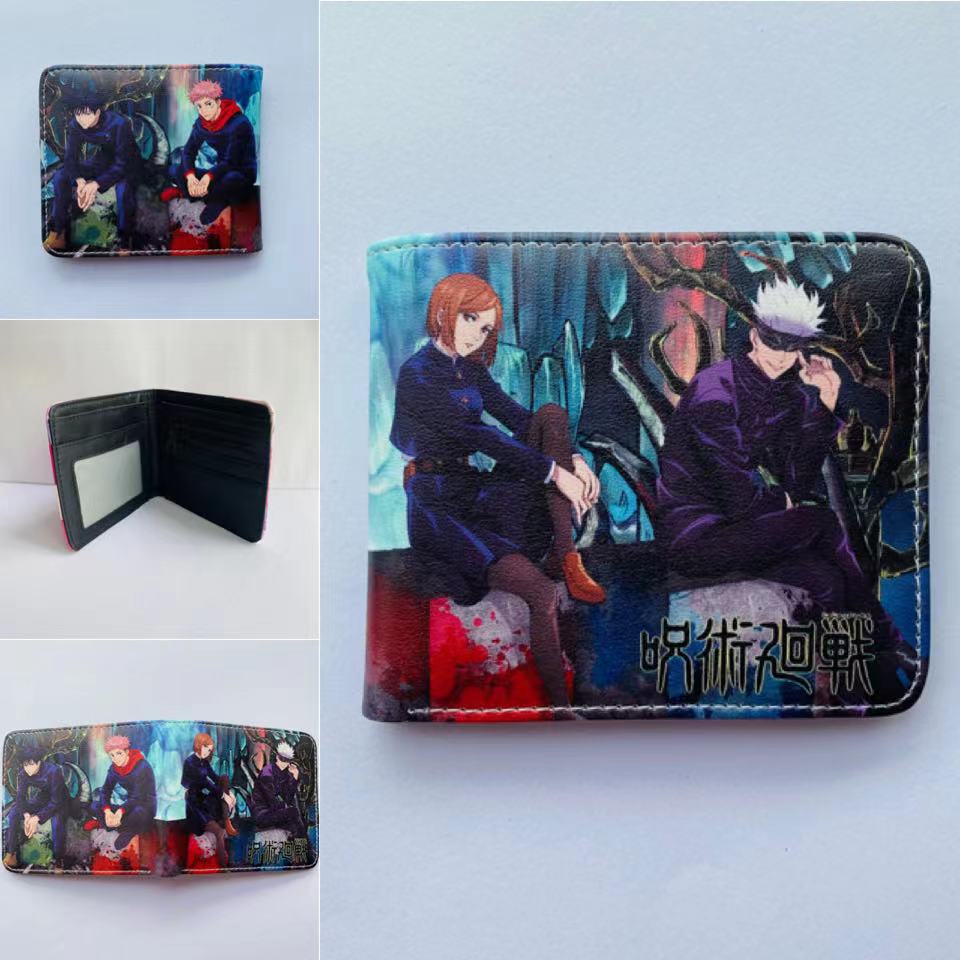 Trendy Anime Printed PU Leather Wallet