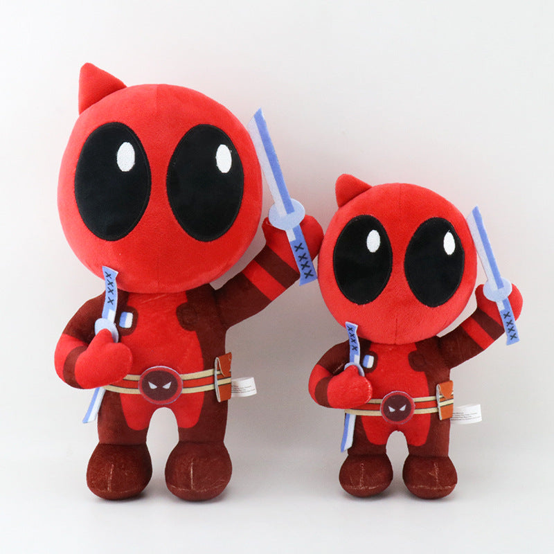 Deadpool and Wolverine Plush Toy Doll