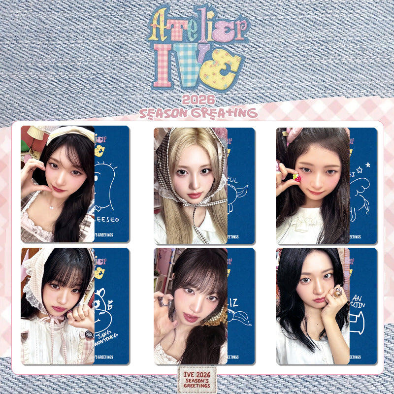 IVE ATELIER Calendar Photocard