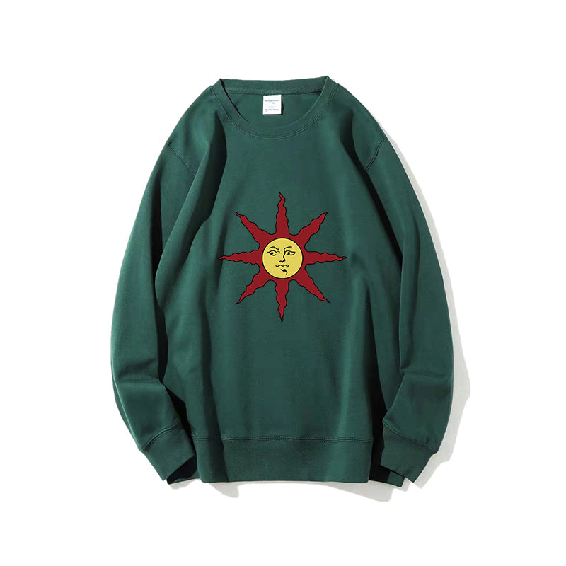 Trendy Game Crew Neck Pullover Sweashirt